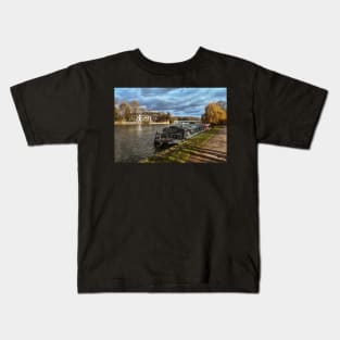 The Thames Path At Cookham Kids T-Shirt